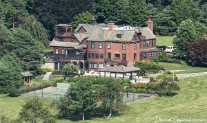 110 Green St, Canton, MA 02021 Mansion and Estate Aerial