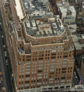 111 Eighth Avenue - Google Building Aerial Photo