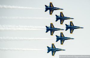 Blue Angels Flying at Seattle Seafair 2017