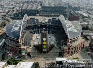 CenturyLink Field Aerial