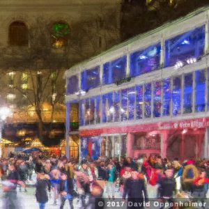 The Rink at Winter Village in Bryant Park in New York City, NY