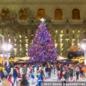 The Rink at Winter Village in Bryant Park in New York City, NY