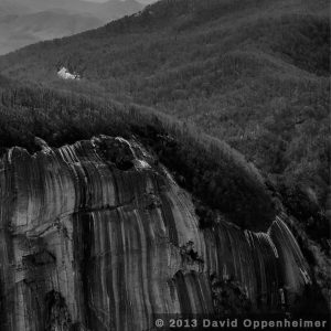 aerial photo of right side of table rock