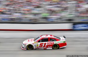 AJ Allmendinger at Bristol Motor Speedway during NASCAR Sprint Cup Food City 500