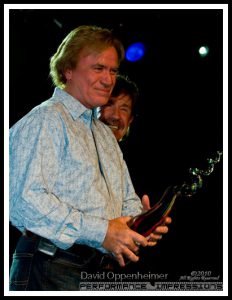 Chuck Norris & Aaron Norris at Actionfest Film Festival Awards Ceremony w. Lifetime Achievement Award on April 18, 2010 at The Orange Peel in Ashveille, North Carolina.