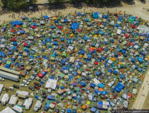 Bonnaroo Music Festival Aerial Photography