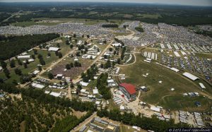 Bonnaroo Music Festival Aerial Photography