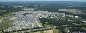 Bonnaroo Music Festival Aerial Photography