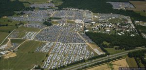 Bonnaroo Music Festival Aerial Photography