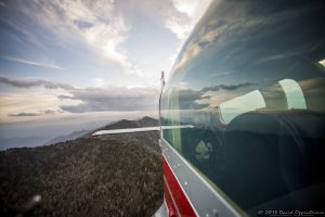 Sunset on the Blue Ridge Mountains Aerial Photography