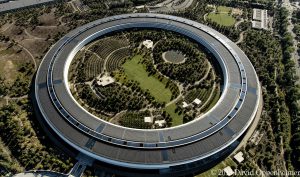 Apple Park Building Apple Inc Headquarters Aerial