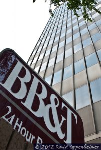 BB&T Bank and Building in Downtown Asheville