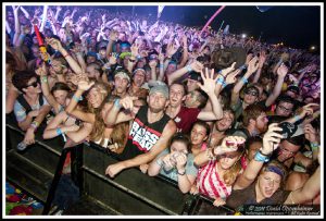 Bassnectar & Bonnaroo Crowd