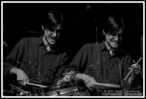 Billy Seawell on Drums with Yonder Mountain String Band