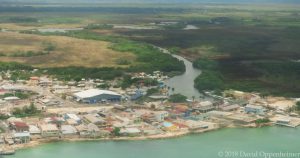 Black River in Jamaica Aerial