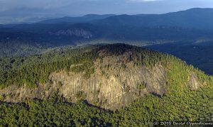 Rock Cliff in the Blue Ridge Mountains near Cashiers, North Carolina