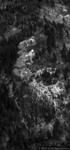 Blue Ridge Parkway - Devil's Courthouse - Aerial Photo