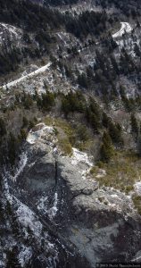 Blue Ridge Parkway - Devil's Courthouse - Aerial Photo