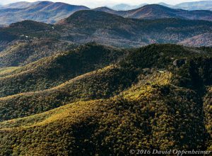 Blue Ridge Parkway Fall Colors Aerial