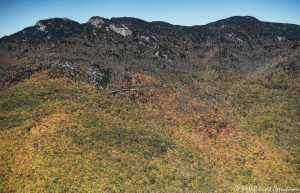 Blue Ridge Parkway viaduct Grandfather Mountain aerial 8330 scaled