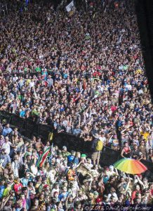 Bonnaroo Music Festival Crowd Photo