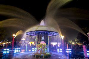 Mushroom Fountain at Bonnaroo Music Festival