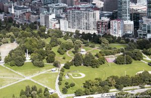 Boston Common Aerial