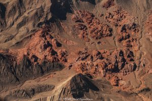 Bowl of Fire near Overton, Nevada Aerial View