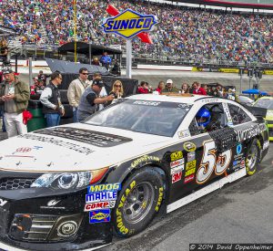 Brian Vickers at Bristol Motor Speedway during NASCAR Sprint Cup Food City 500