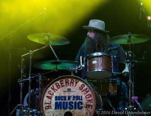 Brit Turner with Blackberry Smoke