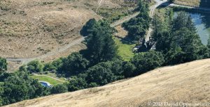 Neil Young's House Broken Arrow Ranch in Redwood City California Aerial