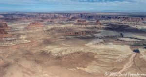 Buttes of the Cross and Millard Canyon Benches Utah Aerial