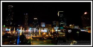 Centennial Park & Atlanta Skyline