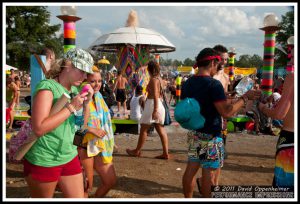 Bonnaroo Crowd Photos - Bonnaroo Girls, Crowds & More - 2010 Bonnaroo Music Festival Photos - © 2011 David Oppenheimer