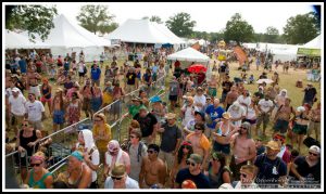 Centeroo in Bonnaroo - View from Sonic Stage