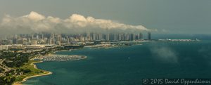 Chicago Skyline Aerial Photo