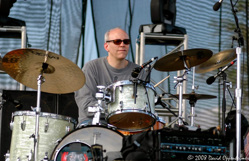 Chris Brown on Drums with Sam Bush Band