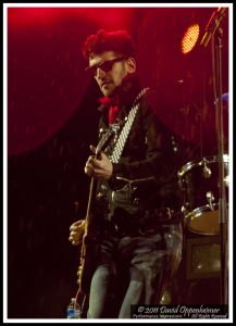 David Macklovitch (Dave 1) with Chromeo at Moogfest