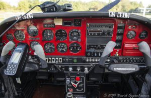 Cockpit of Grumman American AA-5A Cheetah