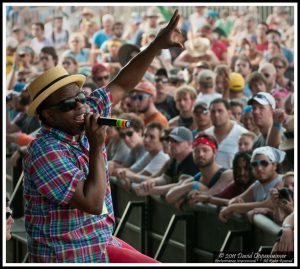 Cory Glover with Galactic at Bonnaroo