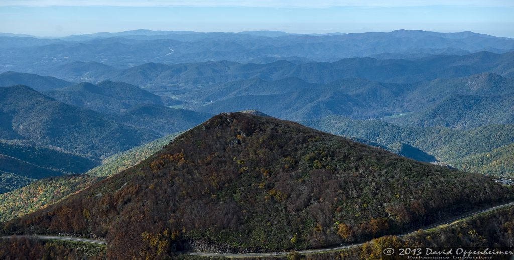 Craggy Gardens - Craggy Pinnacle along the Blue Ridge Parkway