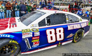 Dale Earnhardt at Bristol Motor Speedway during NASCAR Sprint Cup Food City 500