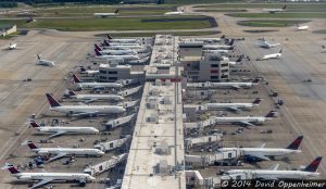 Delta Air Lines Jets at Hartsfield–Jackson Atlanta International Airport