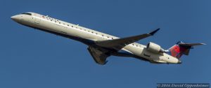 Delta Air Lines Bombardier CRJ-900ER at Takeoff