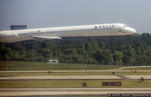 Delta Air Lines Jet Takeoff at Hartsfield–Jackson Atlanta International Airport