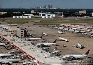 Delta Air Lines Jets at Hartsfield–Jackson Atlanta International Airport