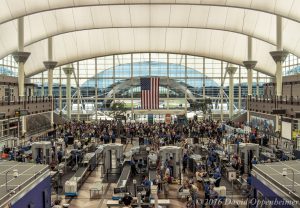 Denver International Airport TSA Checkpoint