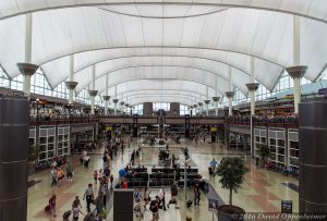 Denver International Airport Terminal