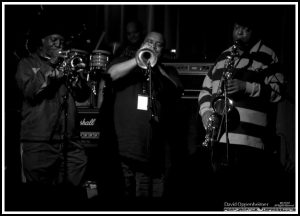 Dirty Dozen Brass Band at the Warren Haynes Christmas Jam Pre-Jam - Xmas Jam 2010