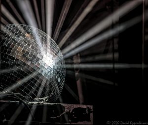 Disco Ball Light Beams